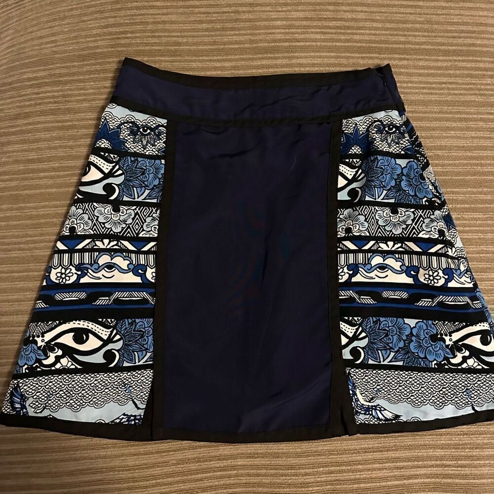 River Island navy skirt size 6